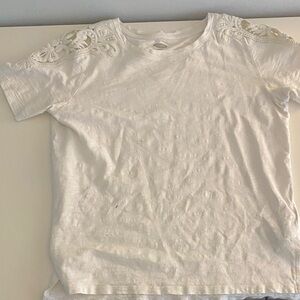 Old Navy Cream Casual Tee